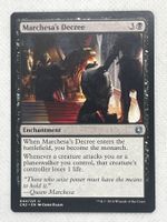 Marchesas Decree MTG Magic: The Gathering Einzelkarte top!