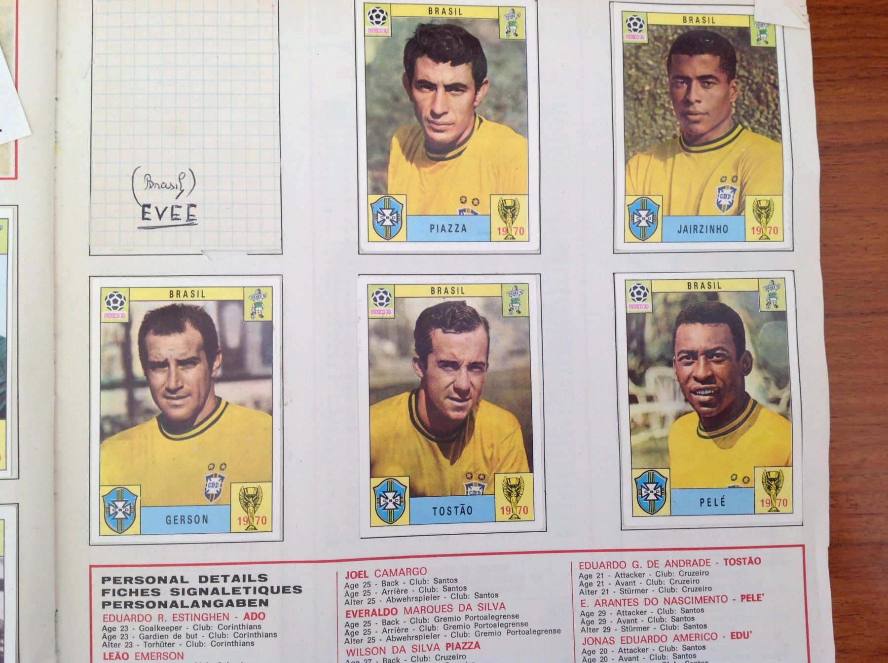 Panini Carte collezionabili: foot mundial WM Mexico 70 - Album Panini – Usato da Vuiteboeuf venduto da broticaire 6