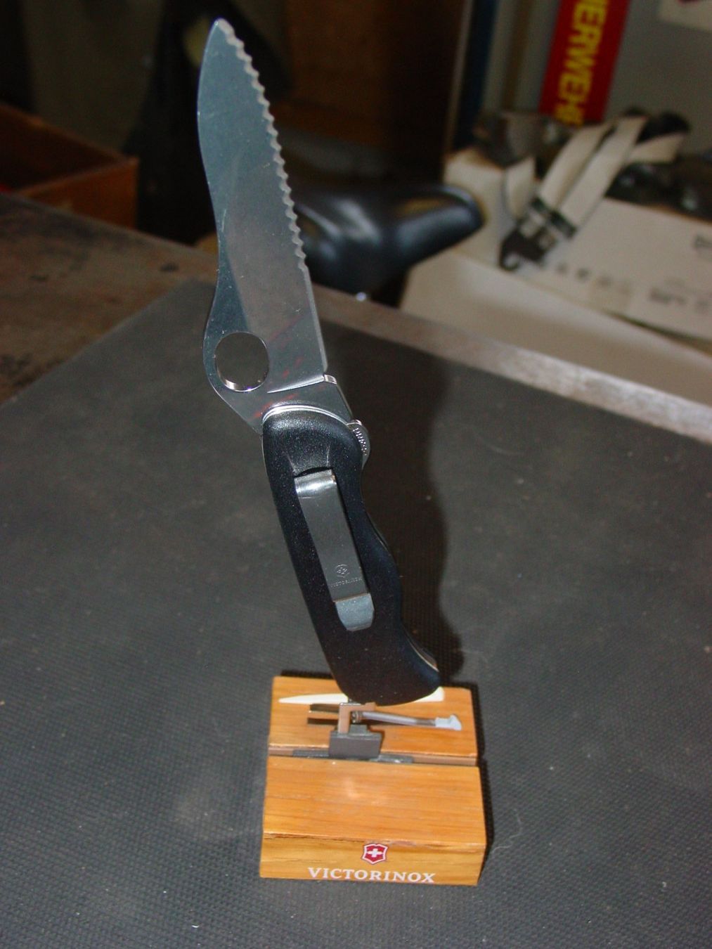 Victorinox Taschenmesser: Victorinox Werbe Einhandmesser mit Gürtel Clip – Neu und originalverpackt aus Ursenbach von rekruten-shop 1