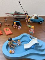TOP! Playmobil Yacht mit Motor, Pool und viel Zubehör