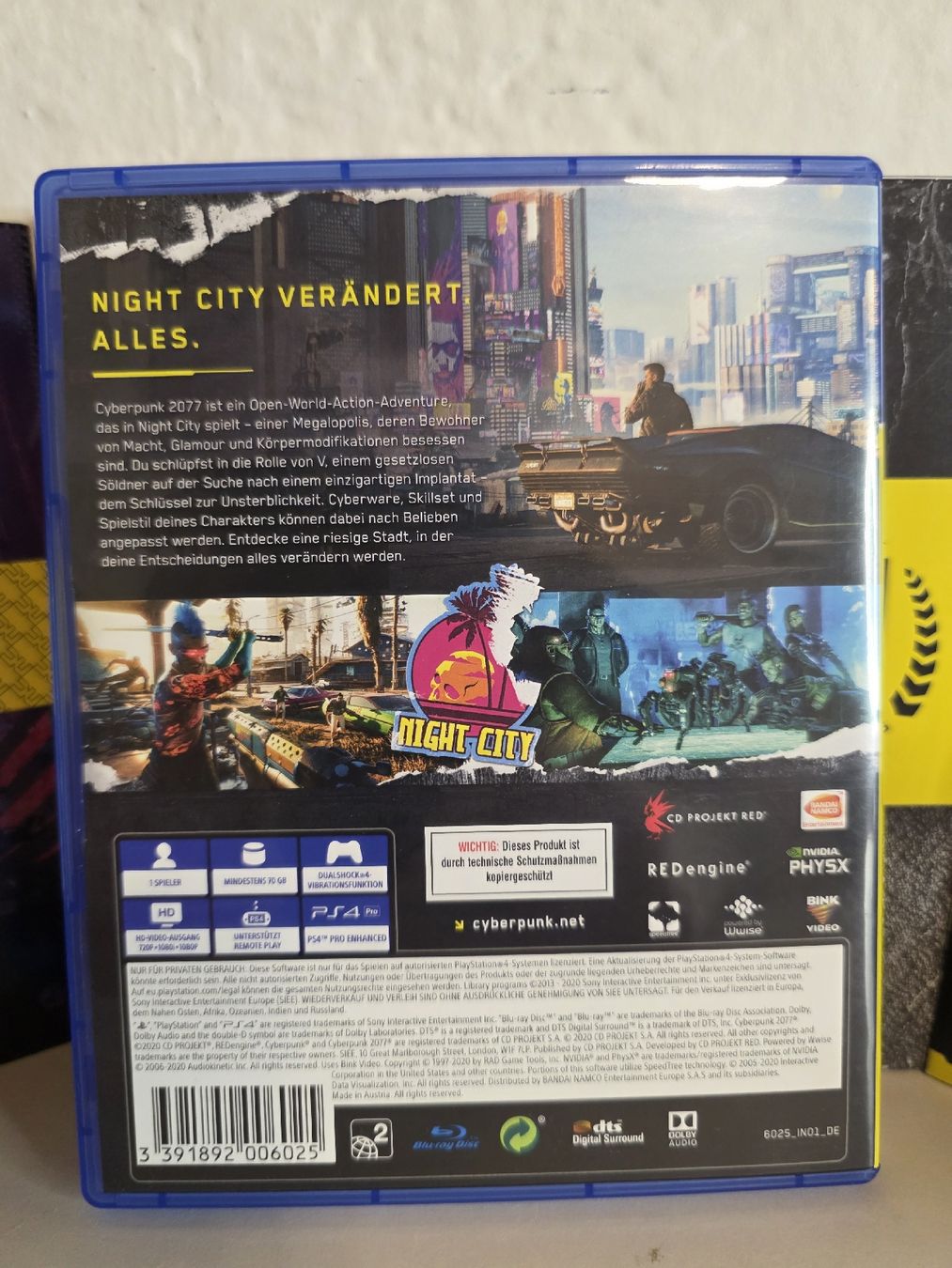 Jeux: Cyberpunk 2077 PS4 Spiel  – D'occasion à Ehrendingen par lax21 2