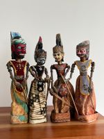 Wayang Golek Figuren aus Indonesien.