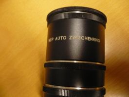 WEP AUTO Zwischenringe für Kamera analog