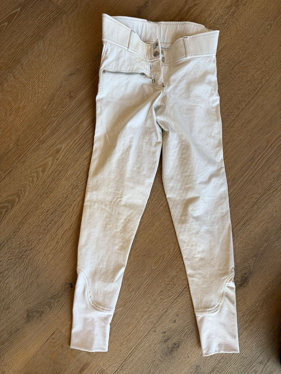 Hosen: Reithose weiss – Gebraucht aus Jona von amsel09