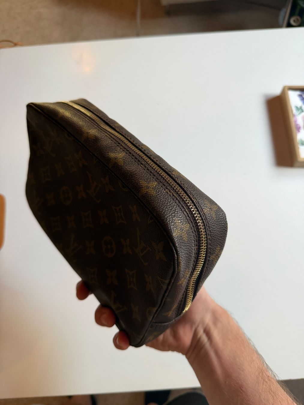 Louis Vuitton Kosmetikkoffer: Louis Vuitton Vintage Necessaire - Top Zustand – Gebraucht aus Zug von Marc_Motos 2