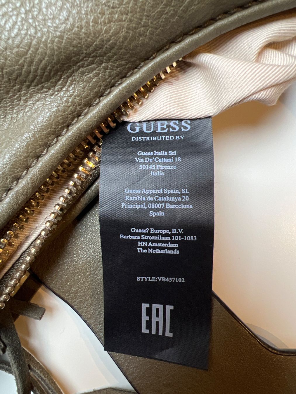 Guess Taschen für Damen: GUESS Dixie Shoulder Bag – Olive – Neu (gemäss Beschreibung) aus Birr von lor-05 3