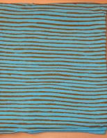 1m Jersey Pinselstrich blau-braun