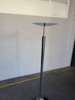 Stehlampe Metall verchromt Design modern guter Zustand