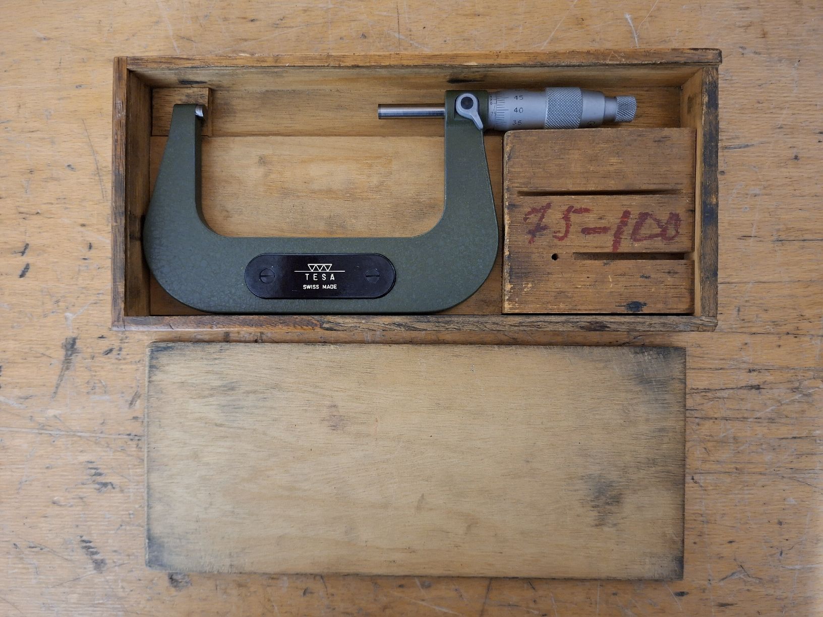 Tesa Mesurer: Mikrometer TESA 75-100mm – D'occasion à Berg (Dägerlen) par SCH.B.
