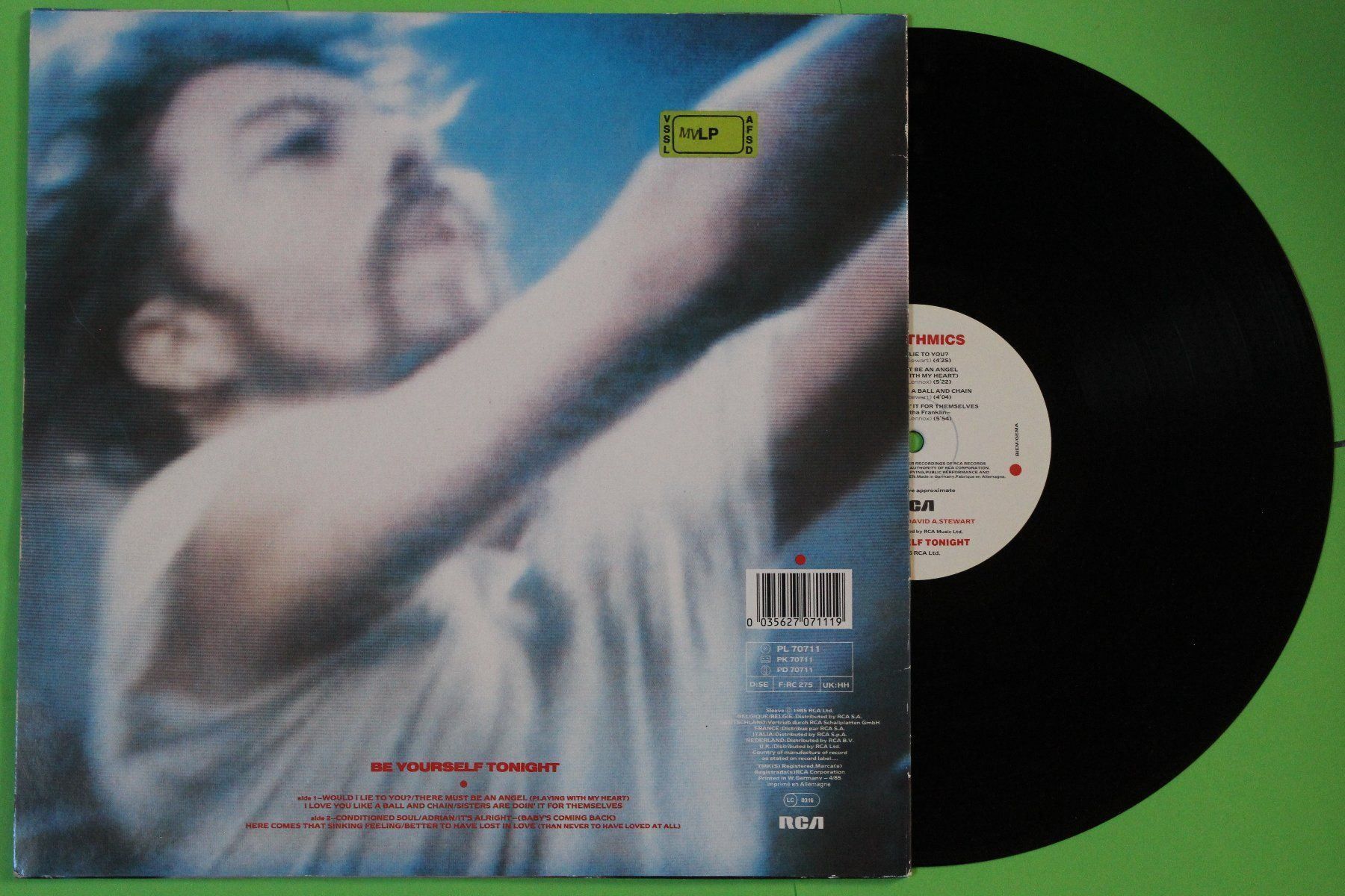 Vinyles: Eurythmics - Be yourself tonight LP VINYL Germany 1985 – D'occasion à Tübach par JamesStone
