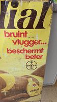 Seltenes altes Delial schild Holländisch 1960 er