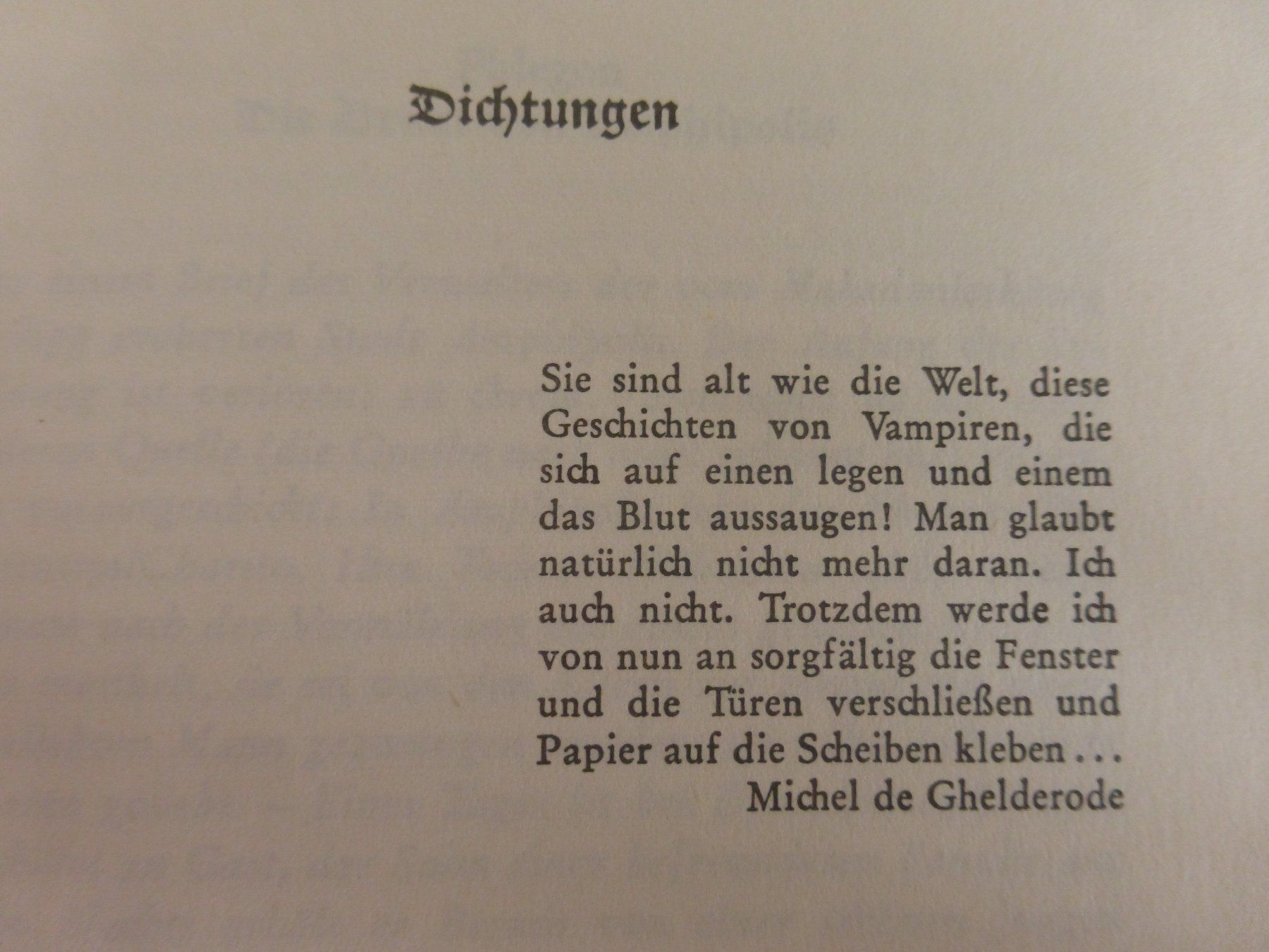 Libri: Von denen Vampiren oder Menschensaugern Horror – Usato da Zumikon venduto da psisound 9