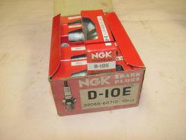 10x Zündkerze NGK D10E Moto Guzzi 10 Stk für 1 Preis!