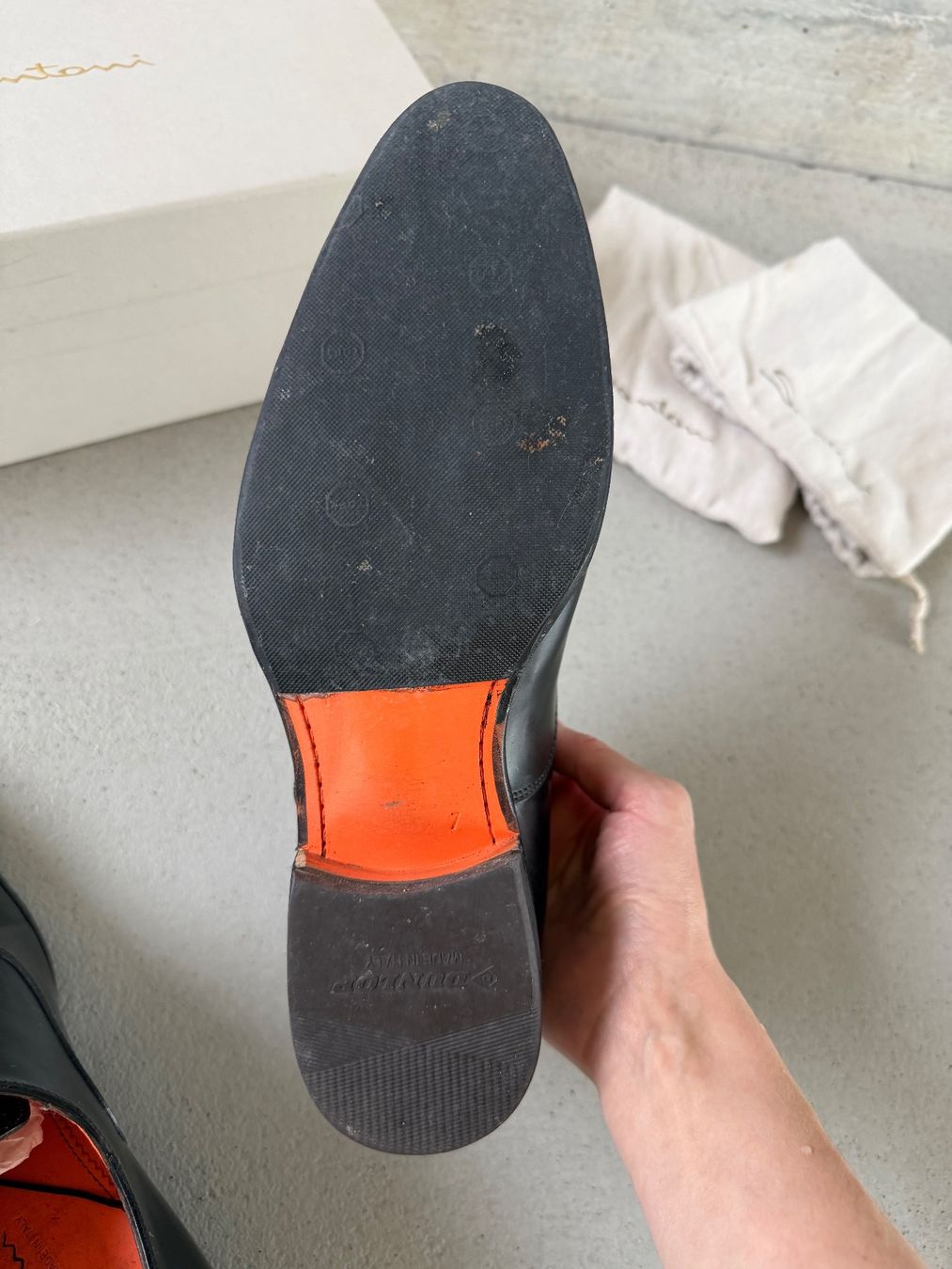 Santoni Scarpe da uomo: Santoni Oxford Schuhe – Usato da St-George venduto da alaixee 3