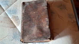 Altes Buch Lieder und Psalmen