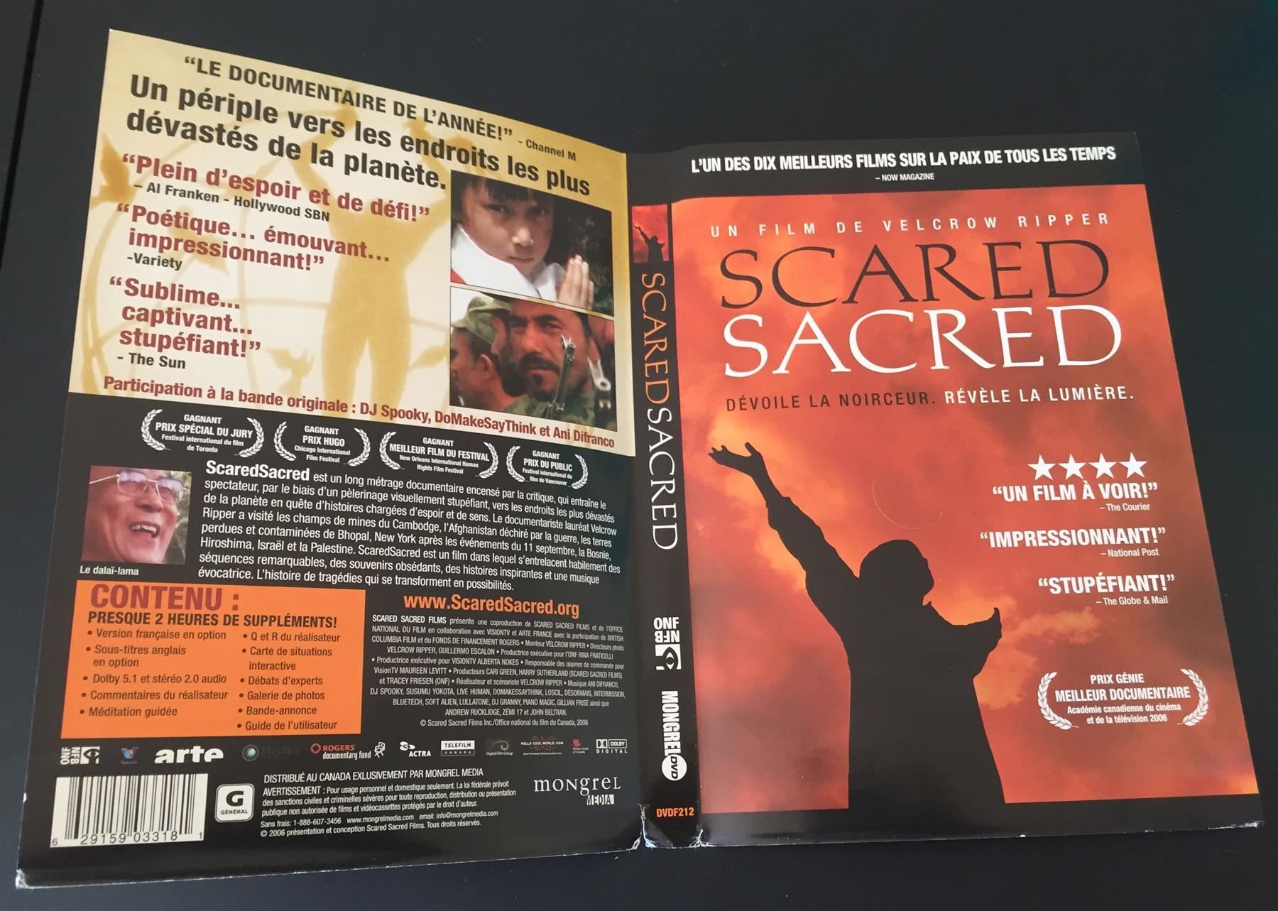 Alle DVDs: SCARED SACRED Cult Documentary by Vecrow Ripper DVD English – Gebraucht aus Genève von Cockattoo