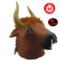 Stier Bulle Maske Nasenring Halloween