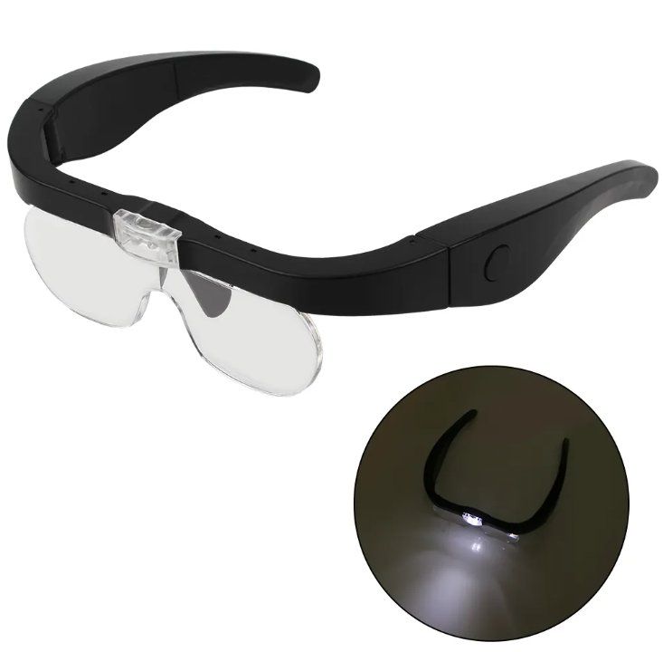 Altro per Ottica: Lupenbrille mit Licht 1.5X bis 5X – Nuovo e nell'imballaggio originale da Châtelaine venduto da topshop.switzerland 2