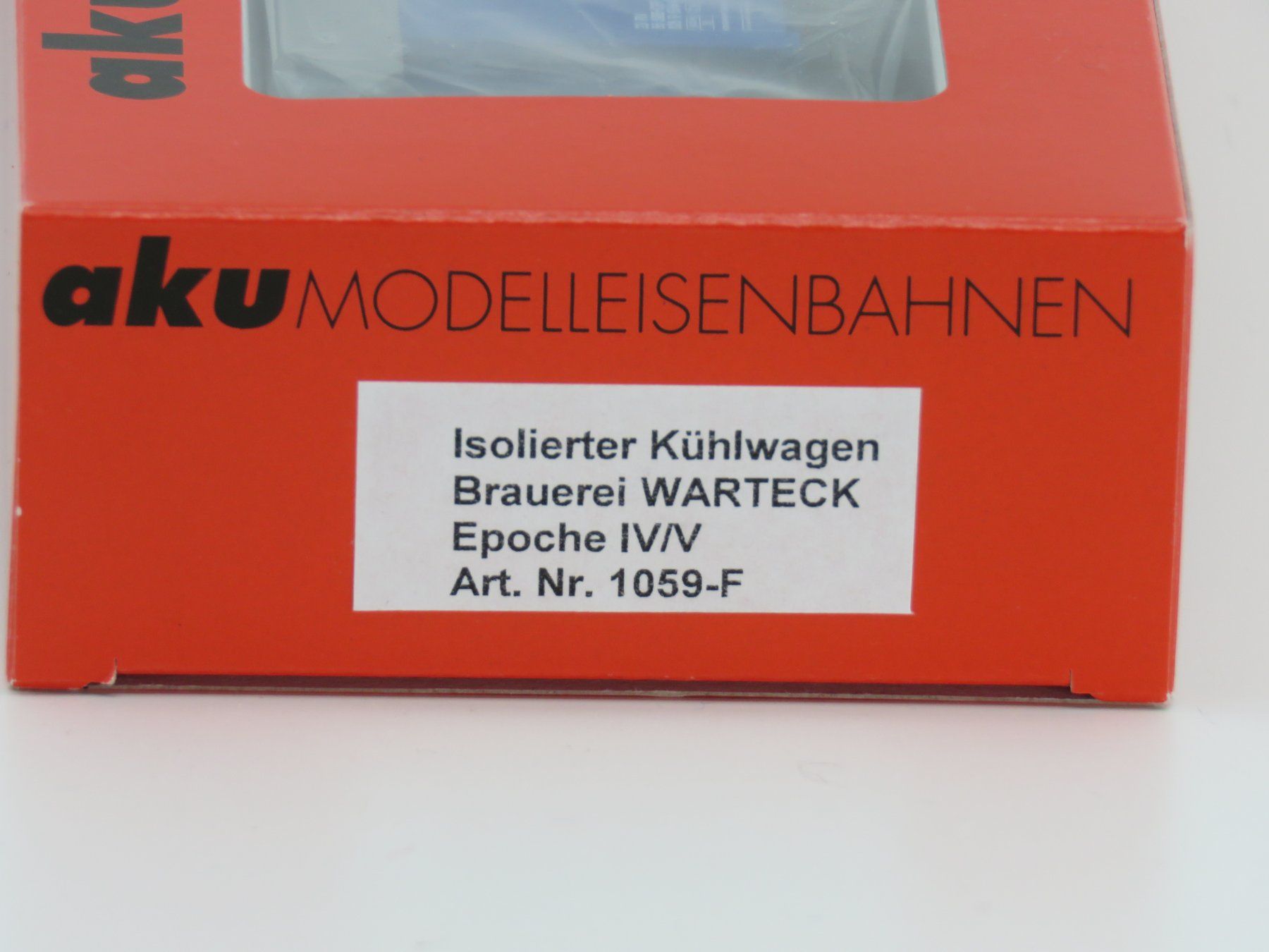 Aku Modellini di ferrovie: Kühlwagen Warteck – Nuovo e nell'imballaggio originale da untersiggenthal venduto da Ssasdfghjkl 4
