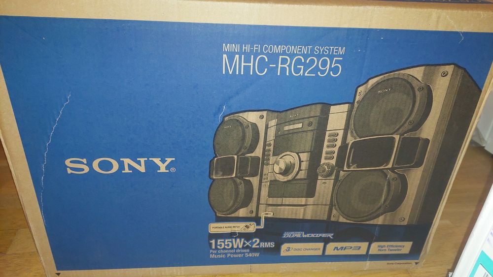 Sony Stereoanlage MHC-RG295 mit 3 Disc Wechsler (Neu und ...