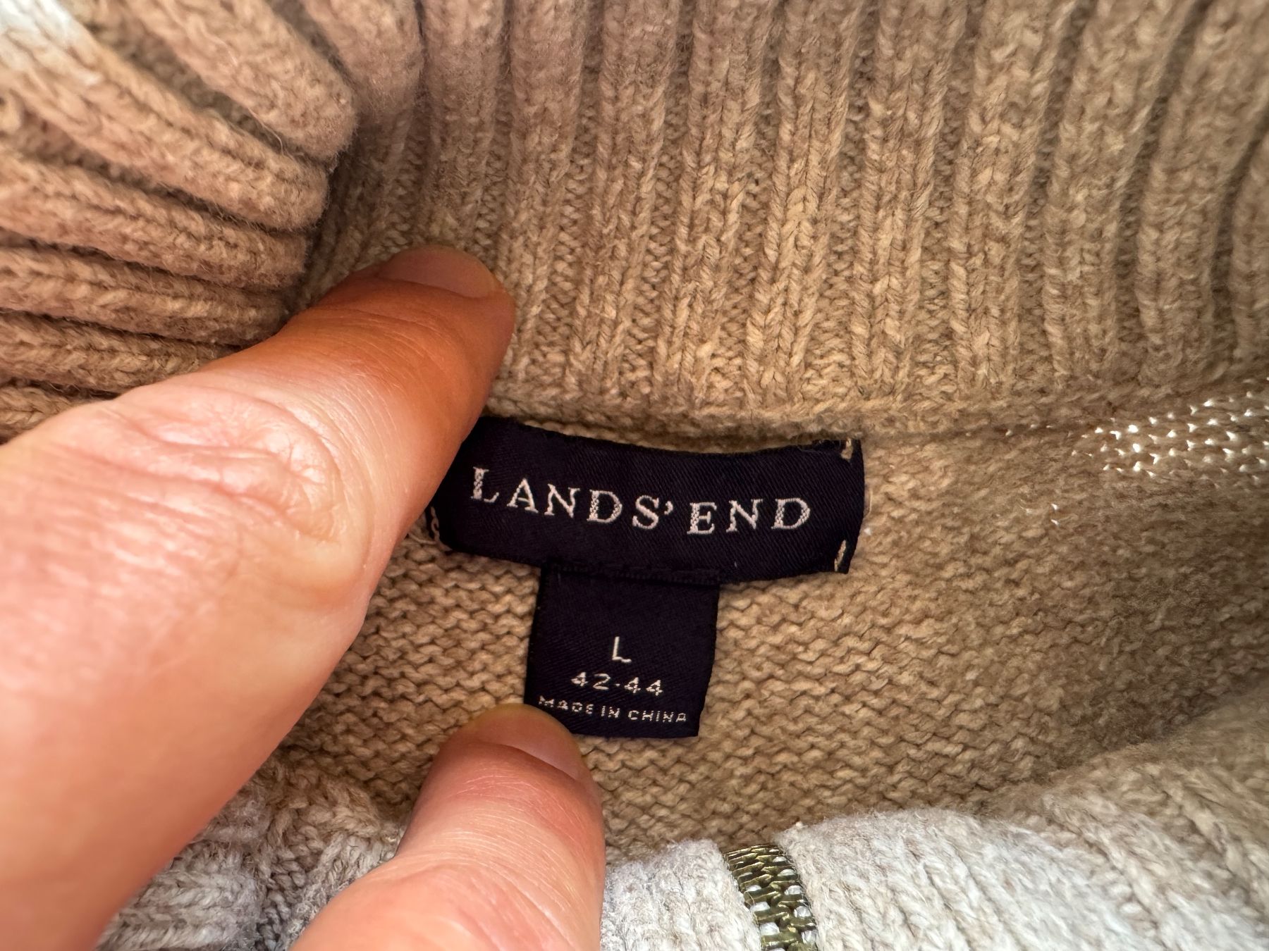 Maglioni & Felpe: Land's end pullover  MEN Sz L – Usato da Neuchâtel venduto da _Easy_to_Find_ 3