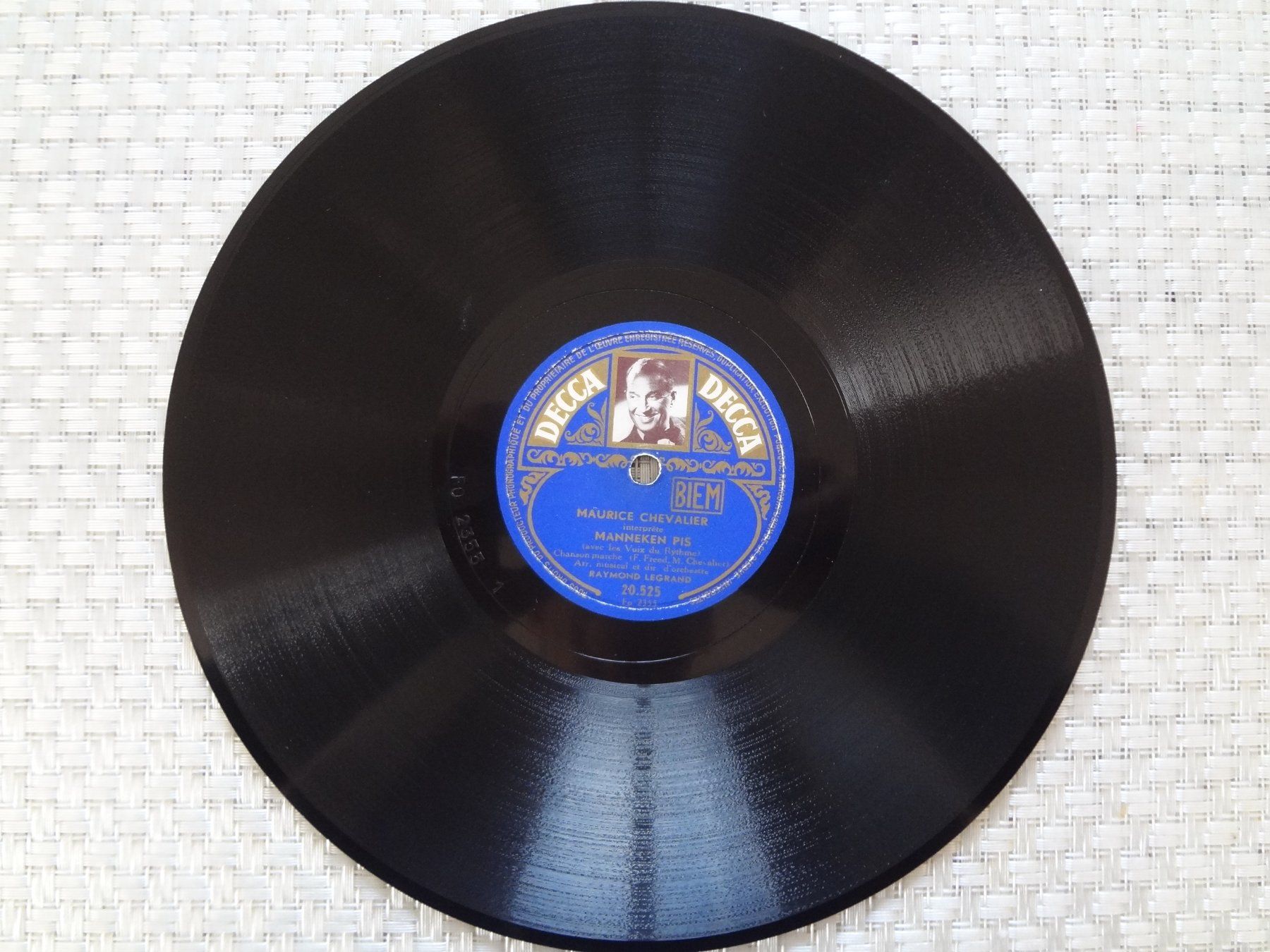 Dischi in vinile: Maurice Chevalier - 7 Disques 78 tours Decca – Usato da Aigle venduto da Robflac55 7