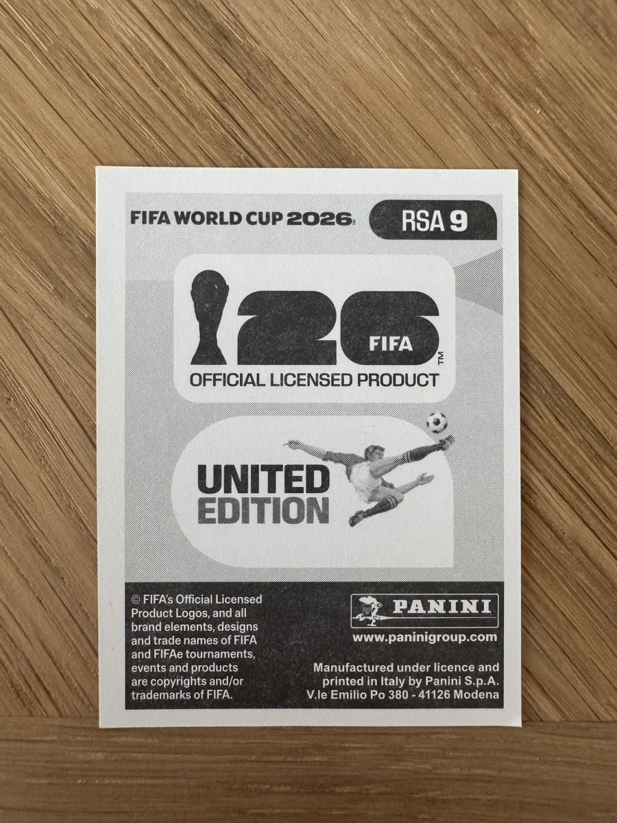 Panini Carte collezionabili: Panini 2026 RSA 9 – Nuovo (secondo la descrizione) da Grand-Lancy venduto da cyr_n5ky 1