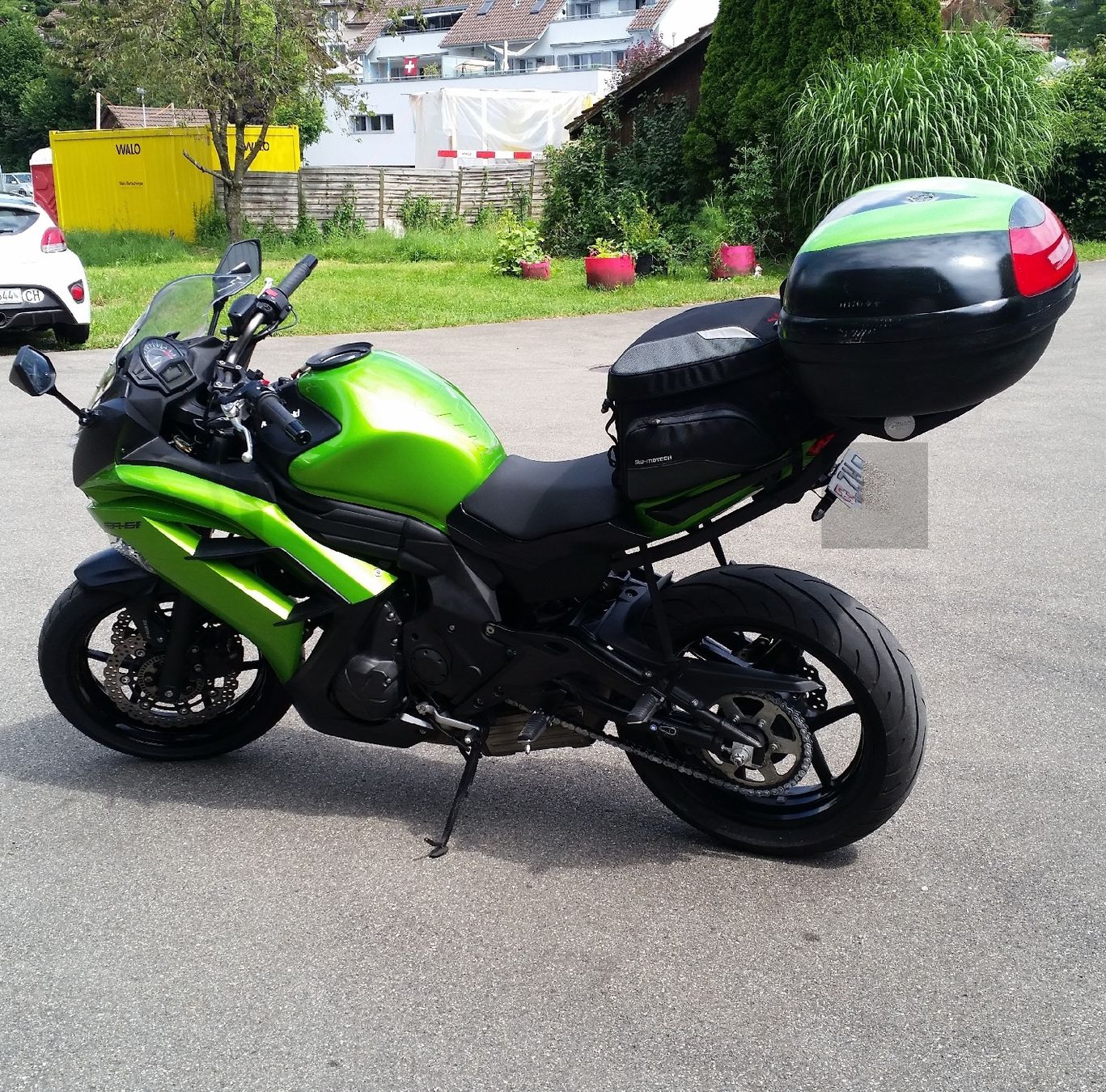 Kawasaki Route: Motorrad Kawasaki ER-6F ABS – D'occasion à Russikon par 23duese03 1