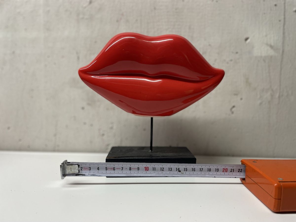 Skulpturen & Statuen: Rote Lippen Skulptur Pop Art Deko – Neu (gemäss Beschreibung) aus Basel von good_forms