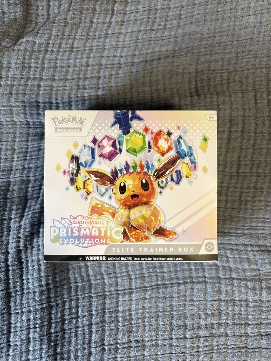 Karten: Prismatic Evolutions ETB – Neu und originalverpackt aus Marthalen von Cre_r2pb