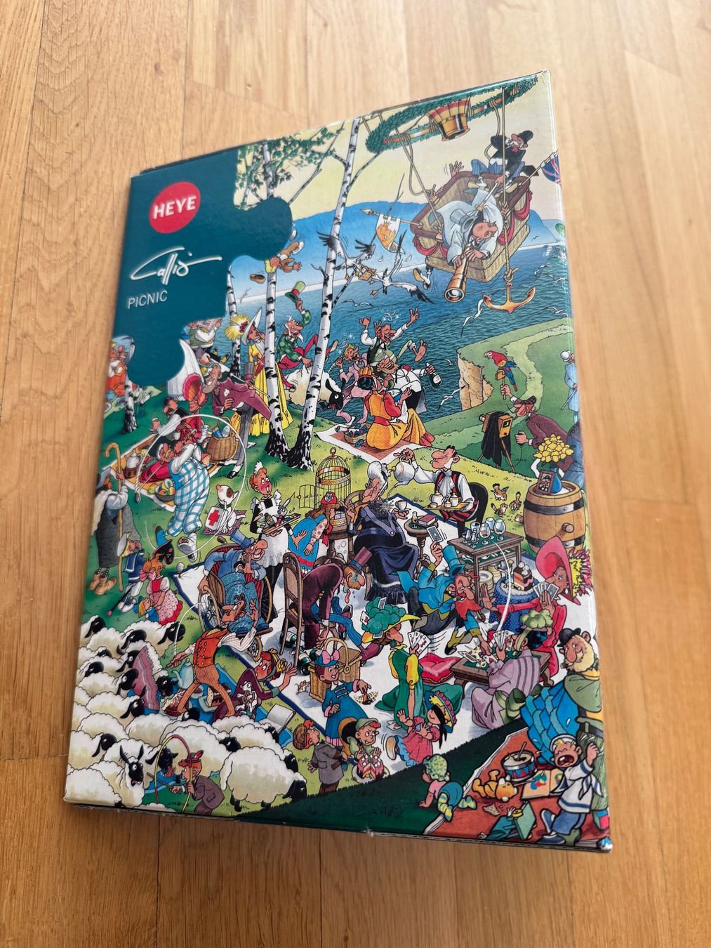 Heye Puzzle: Heye Puzzle Picnic 1000 – Usato da Bern venduto da olivat 1