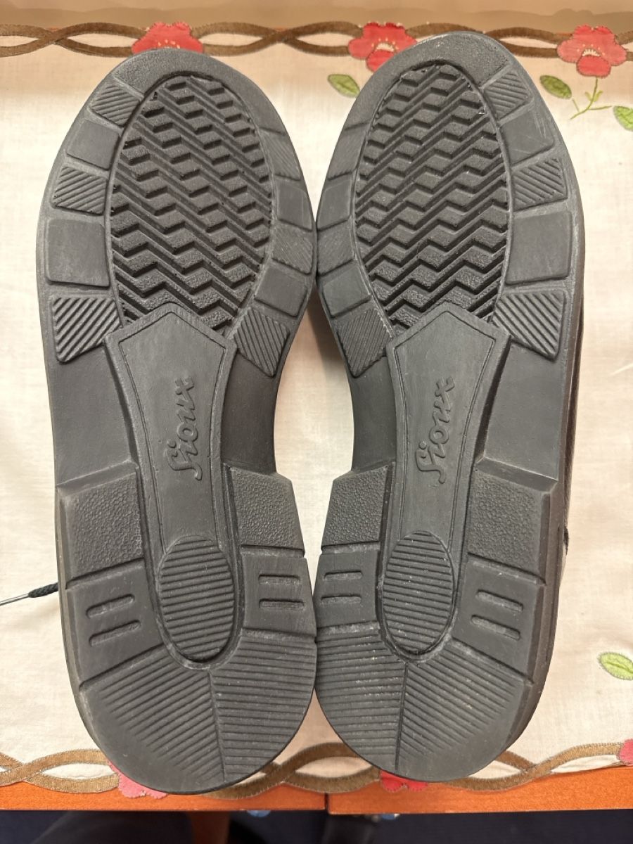 Chaussures hommes: Sioux leather shoes black size 44 good condition – Neuf (Voir description) à Winterthur par CleanUp 1