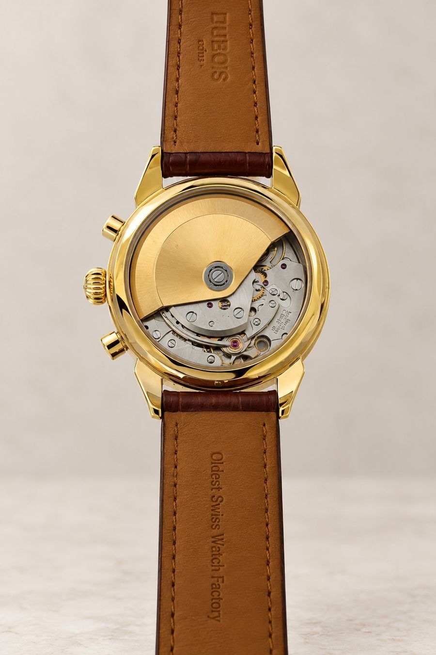 DuBois et fils Orologi: DuBois Chronograph mit Mondphase – Nuovo (secondo la descrizione) da Oberdorf BL venduto da Bildschirmschoner 1