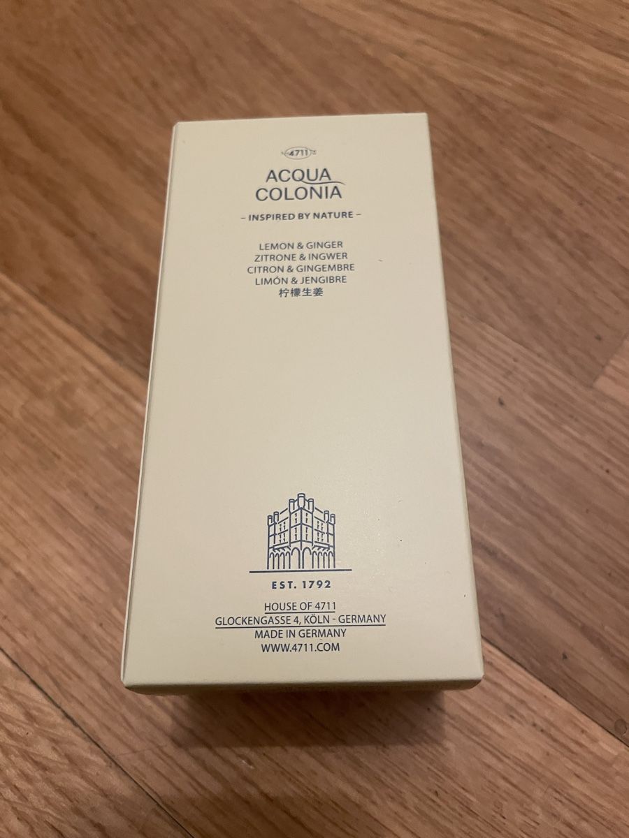 4711 Profumi & Eau de Toilette: 4711 Acqua Colonia Lemon & Ginger Eau de Cologne 50ml – Nuovo (secondo la descrizione) da Zürich venduto da Abraflu 5