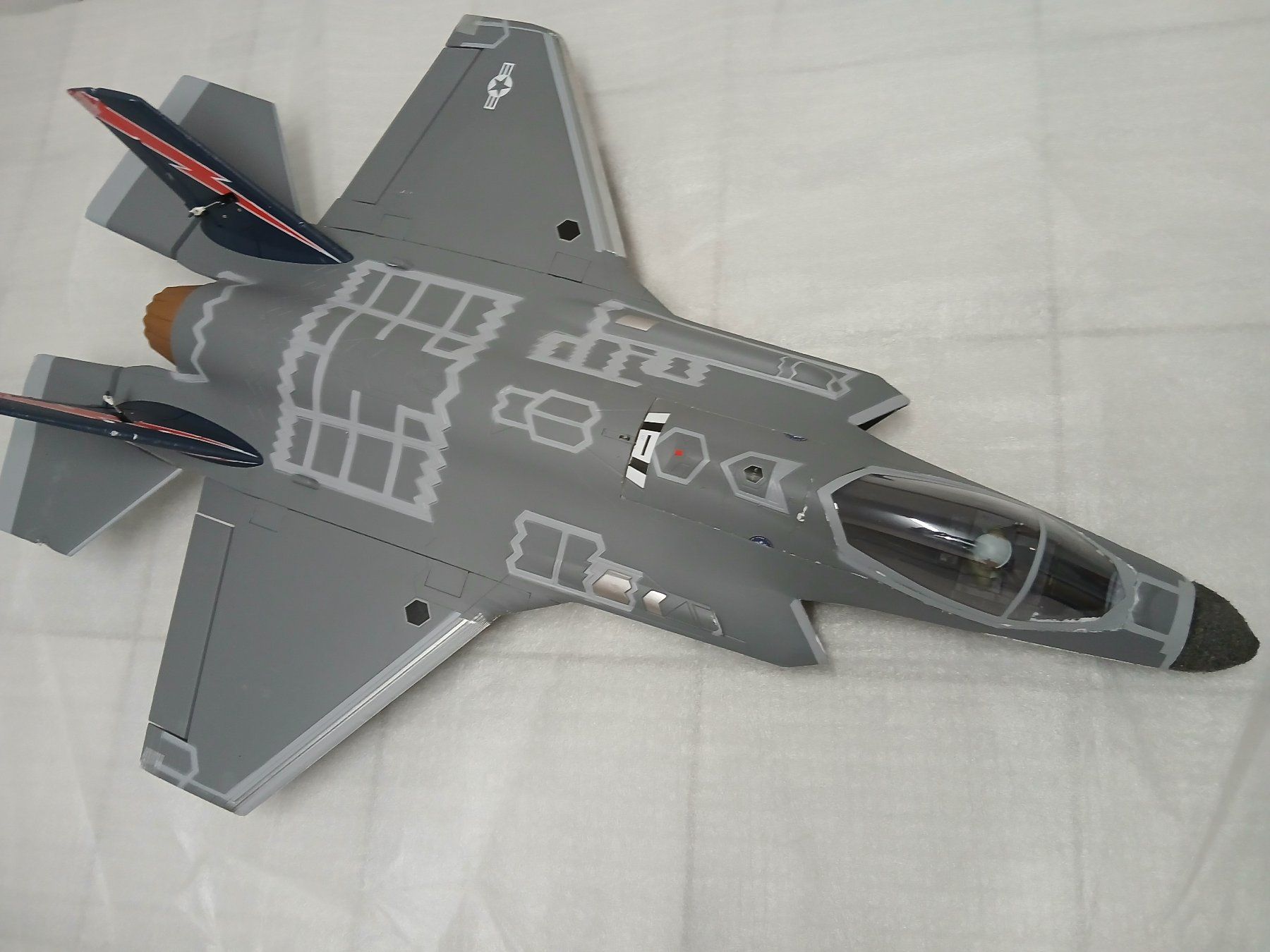 RC Modellbau: Impellermodell F35 – Gebraucht aus Bichwil von Vovo 2