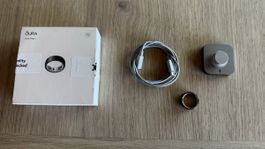 Oura Ring 4 Stealth Grösse 12 mit Ladekabel und Zubehör