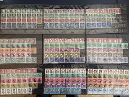 Pro Juventute 1947-1955 postfrisch/gestempelt