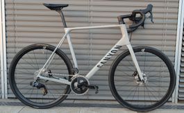 Canyon Endurance CF SL 8 disc Aero 2XL grau custom 