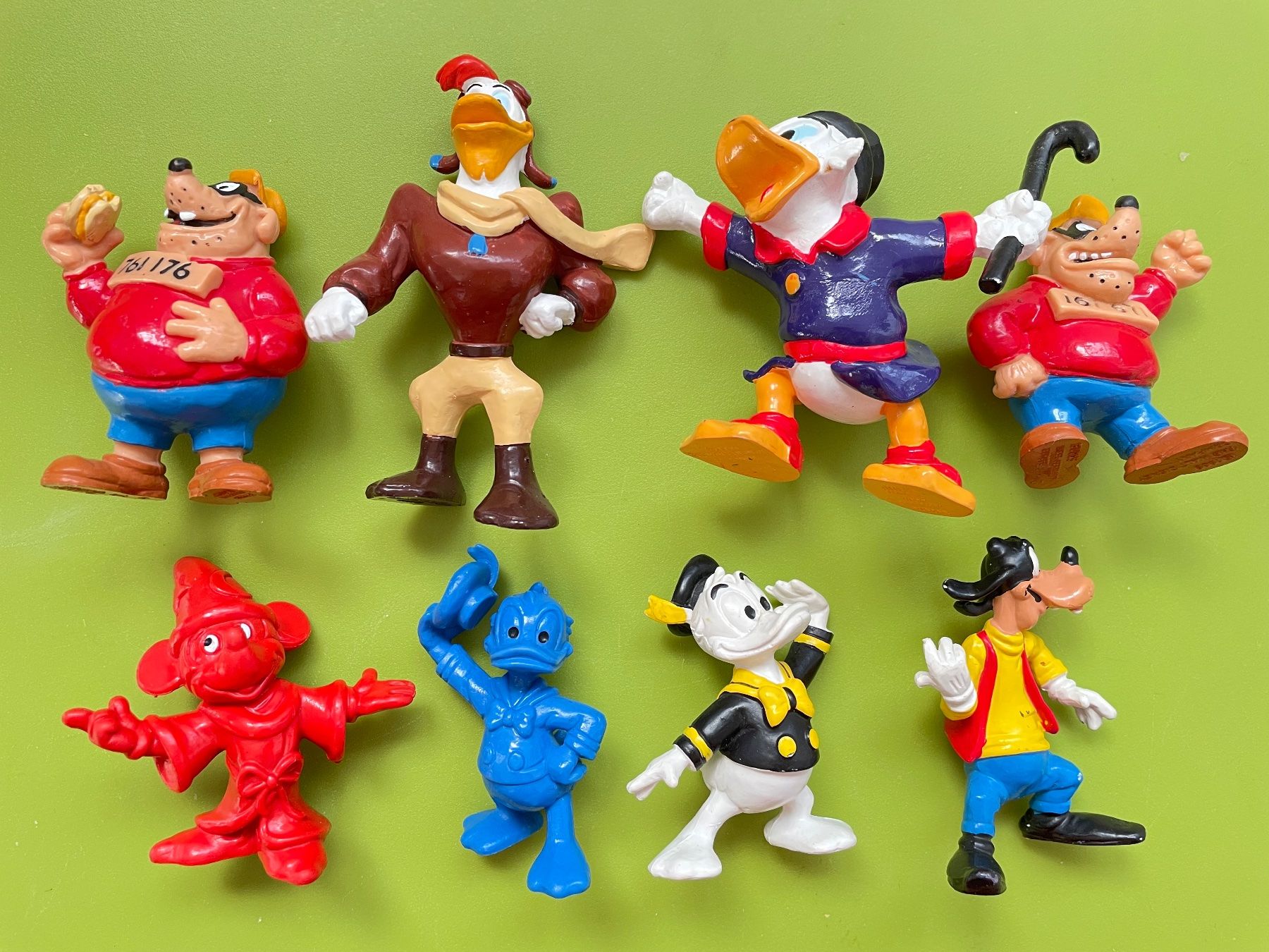 Disney Figuren: 8x 80er Disney Comic Figur Panzerknacker Quack Dagobert – Gebraucht aus Gossau SG von entwederoder 2
