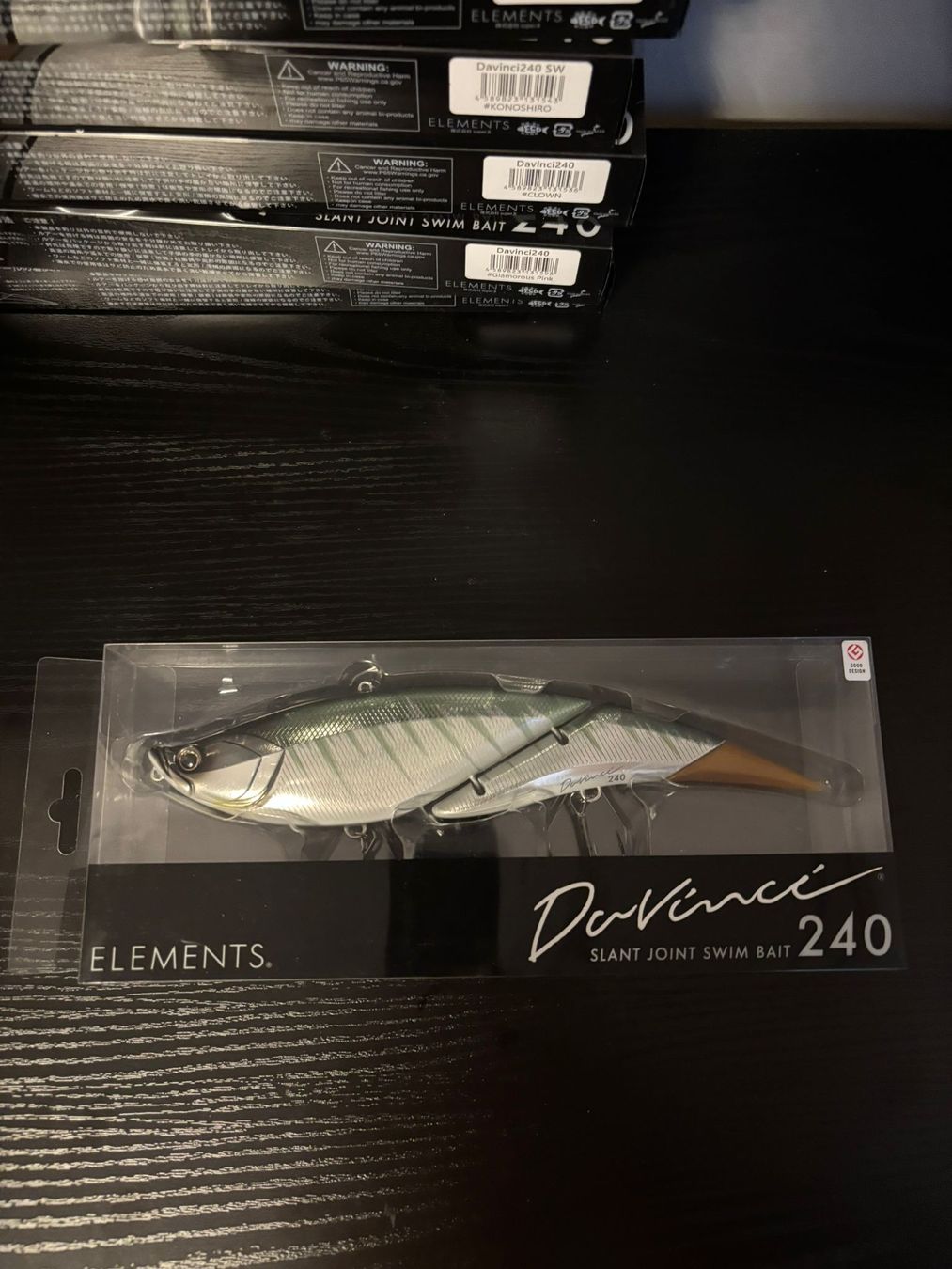 Esche: Davinci Swimbait – Nuovo e nell'imballaggio originale da Kerns venduto da kai_nsb7