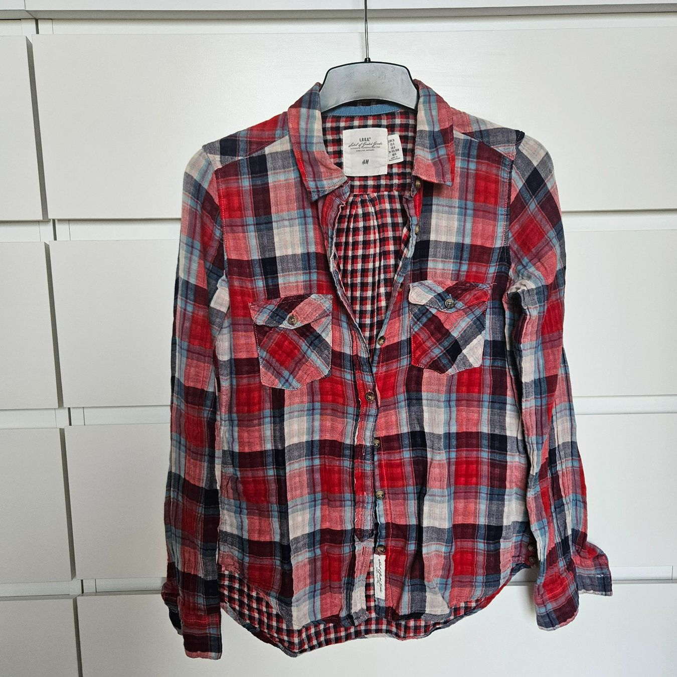 H&M Camicette: Lässige Karobluse – Nuovo (secondo la descrizione) da Gockhausen venduto da Carolin_K