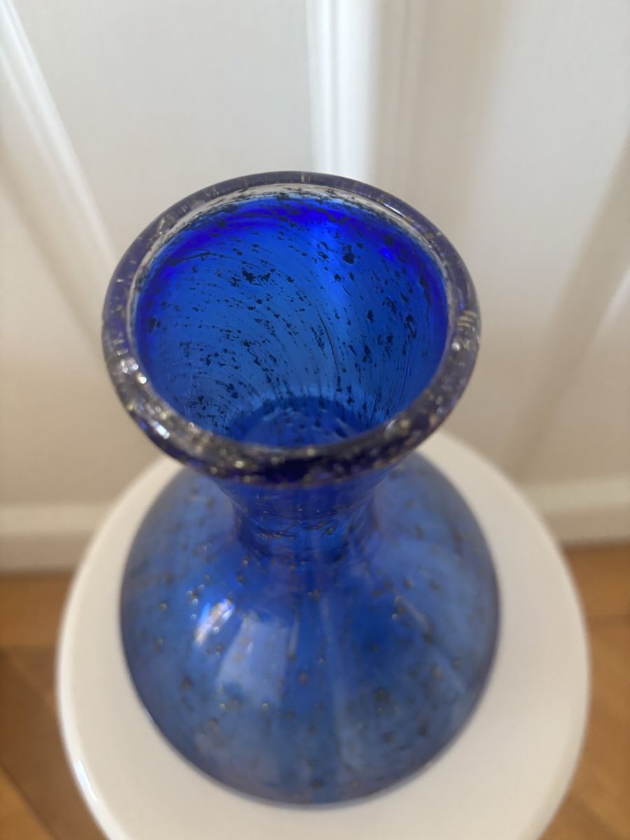 Vasi & Recipienti: Joli vase en verre bleu – Usato da Genève venduto da ati_tj8f 3