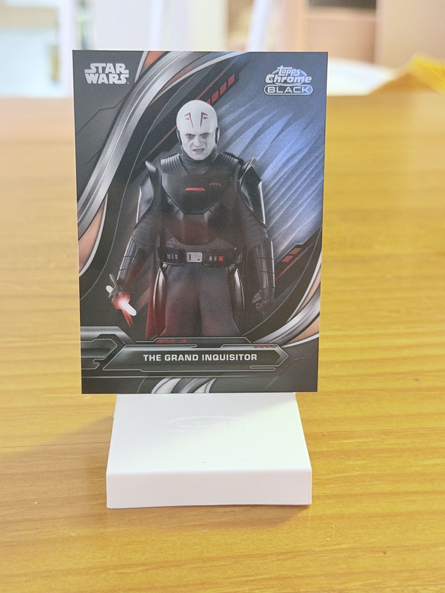 Topps Carte collezionabili: Carte Star Wars Chrome Black Grand Inquisitor, Topps – Nuovo (secondo la descrizione) da Grand-lancy venduto da chr_d9by