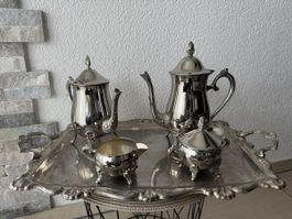5-tlgs. Vintage Tee-/Kaffeeset