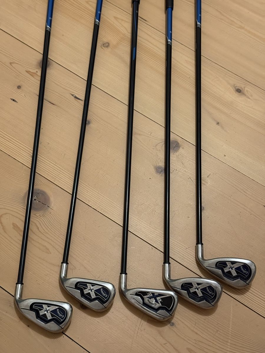 Callaway Clubs & Sets: Callaway X-Golfschläger Set 6 Eisen Regular Flex – D'occasion à Paspels par ivikiwipiwi