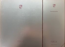 ORIGINAL PROSPEKT & PREISLISTE | PORSCHE 928 S4 | AB 07.1986