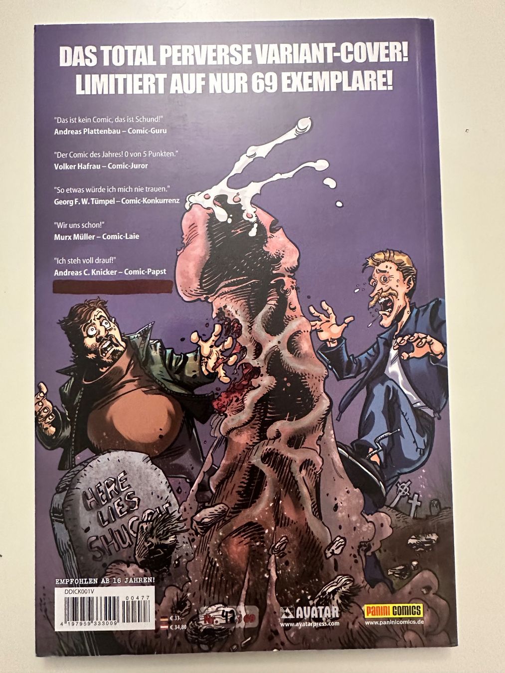 Fumetti: DICKS 1 - Garth Ennis -John McCrea - PANINI COMICS – Nuovo (secondo la descrizione) da Münsingen venduto da Ganjam 2