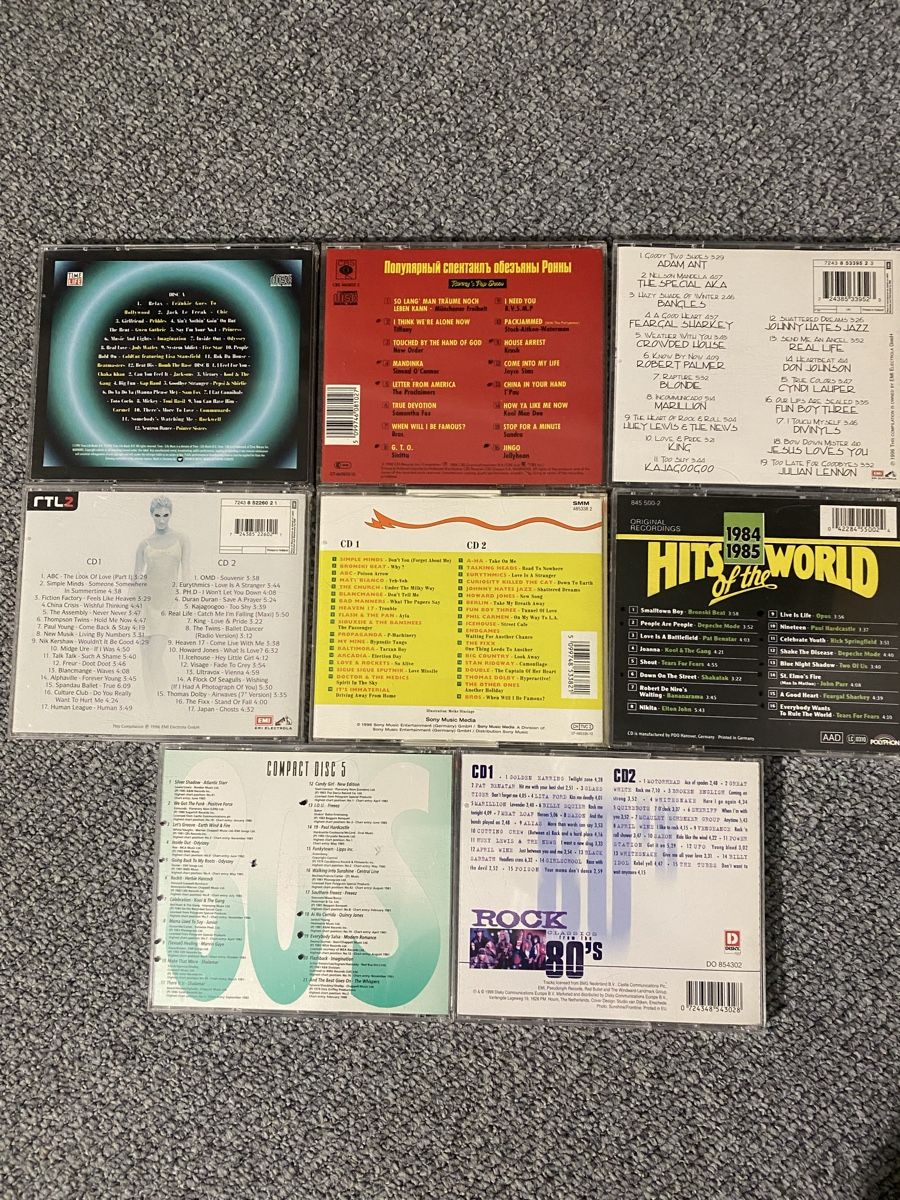 CDs: 16 CD Sampler, 80‘s – Gebraucht aus Diessbach b. Büren von cowansville 2