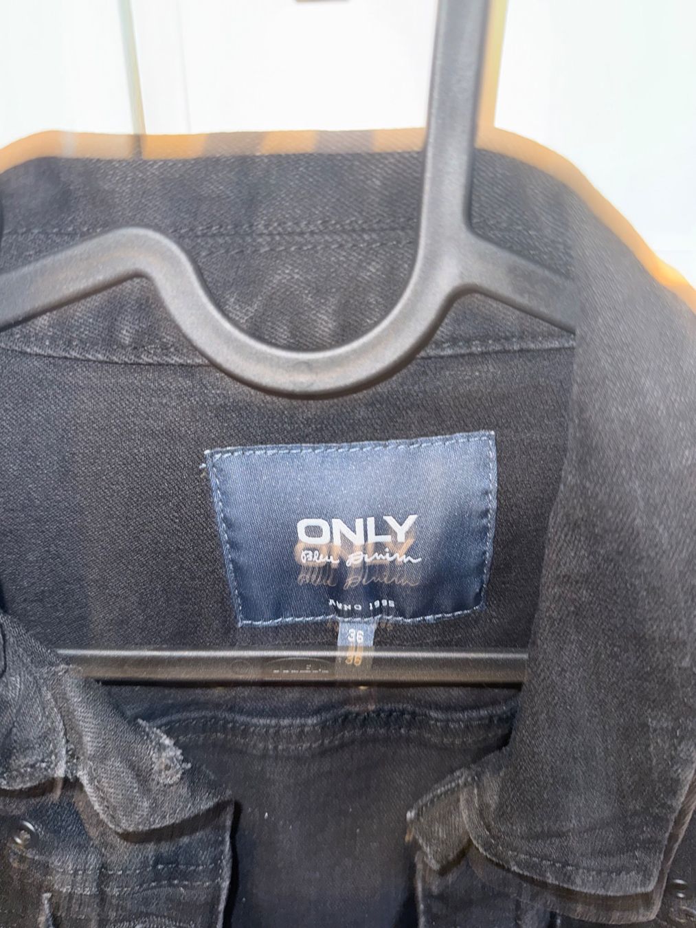 Giacche: ONLY SCHWARZE JEANSJACKE, GRÖSSE 36 – Nuovo (secondo la descrizione) da Bern venduto da epu_vp75 3