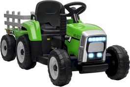 HOMCOM Elektrischen Kinder-Traktor Grün